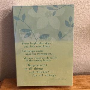 NWT Maya Angelou Life Mosaic Photo Album